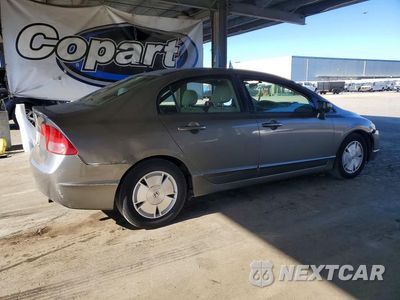 Trzecie zdjęcie samochodu z tyłu: 2008 HONDA CIVIC HYBRID VIN:JHMFA362X8S002421 - miniatura