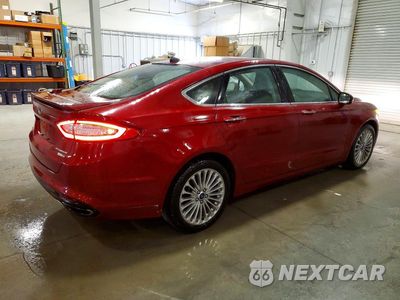 Trzecie zdjęcie samochodu z tyłu: 2015 FORD FUSION TITANIUM VIN:3FA6P0D95FR308844 - miniatura