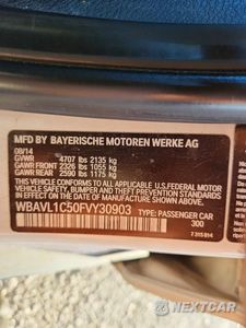 Zdjęcie 12 z 12 samochodu: 2015 BMW X1 XDRIVE28I VIN:WBAVL1C50FVY30903 - miniatura