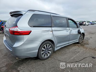Trzecie zdjęcie samochodu z tyłu: 2019 TOYOTA SIENNA LIMITED PREMIUM 7-PASSENGER VIN:5TDYZ3DC9KS973957 - miniatura