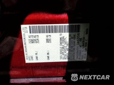 Zdjęcie 12 z 12 samochodu: 2019 NISSAN MAXIMA PLATINUM VIN:1N4AA6AV1KC365356 - miniatura