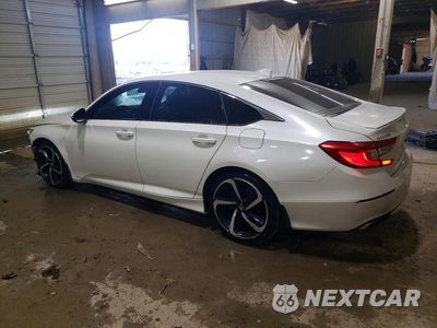 Drugie zdjęcie samochodu z przodu: 2018 HONDA ACCORD SPORT VIN:1HGCV1F30JA264418 - miniatura