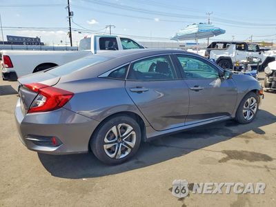 Trzecie zdjęcie samochodu z tyłu: 2016 HONDA CIVIC LX VIN:2HGFC2F50GH555862 - miniatura