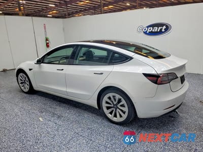 Drugie zdjęcie samochodu z przodu: 2022 TESLA MODEL 3 VIN:5YJ3E1EA2NF371126 - miniatura
