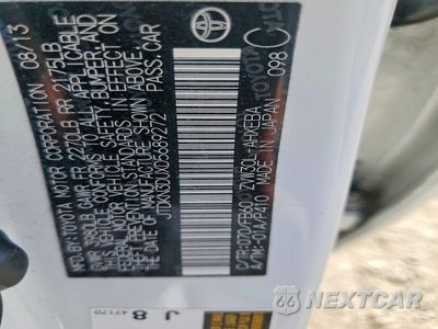 Zdjęcie 13 z 13 samochodu: 2013 TOYOTA PRIUS TWO VIN:JTDKN3DUXD5689272 - miniatura