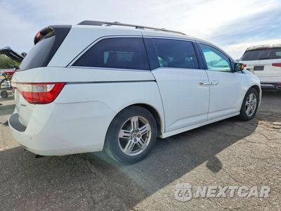 Trzecie zdjęcie samochodu z tyłu: 2011 HONDA ODYSSEY TOURING VIN:5FNRL5H91BB091184 - miniatura