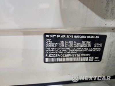 Zdjęcie 13 z 13 samochodu: 2025 BMW X7 M60I VIN:5UX33EM09S9W47716 - miniatura