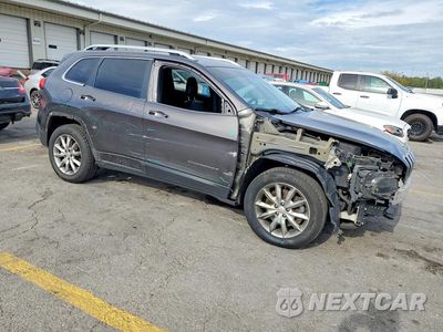 Czwarte zdjęcie samochodu z boku: 2018 JEEP CHEROKEE LIMITED VIN:1C4PJMDB6JD564535 - miniatura