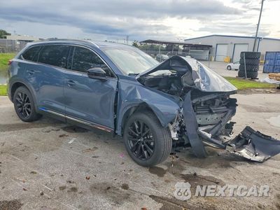 Czwarte zdjęcie samochodu z boku: 2023 MAZDA CX-9 GRAND TOURING VIN:JM3TCBDY1P0657343 - miniatura