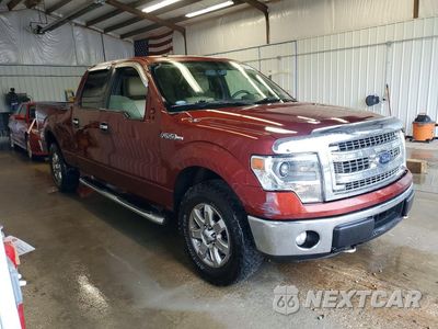 Czwarte zdjęcie samochodu z boku: 2014 FORD F150 SUPERCREW VIN:1FTFW1EF6EKF17620 - miniatura