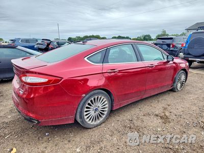 Trzecie zdjęcie samochodu z tyłu: 2015 FORD FUSION TITANIUM VIN:3FA6P0D94FR270930 - miniatura
