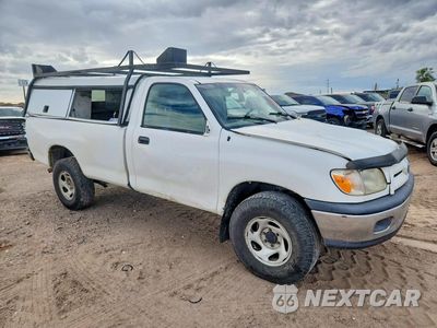 Czwarte zdjęcie samochodu z boku: 2005 TOYOTA TUNDRA BASE VIN:5TBKT42105S464934 - miniatura