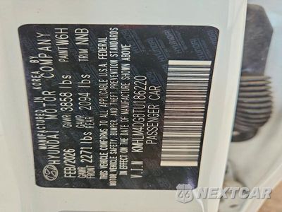 Zdjęcie 12 z 12 samochodu: 2026 HYUNDAI ELANTRA SEL SPORT VIN:KMHLM4DG8TU186220 - miniatura