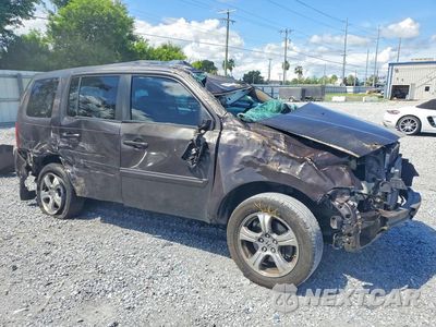 Czwarte zdjęcie samochodu z boku: 2013 HONDA PILOT EX VIN:5FNYF3H40DB045246 - miniatura