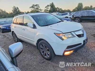 Czwarte zdjęcie samochodu z boku: 2011 ACURA MDX ADVANCE VIN:2HNYD2H55BH526295 - miniatura