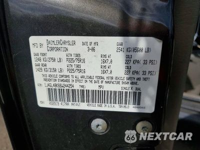 Zdjęcie 13 z 13 samochodu: 2006 JEEP LIBERTY SPORT VIN:1J4GL48K66W244254 - miniatura