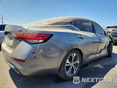Trzecie zdjęcie samochodu z tyłu: 2022 NISSAN SENTRA SV VIN:3N1AB8CVXNY241861 - miniatura
