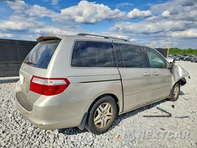 Trzecie zdjęcie samochodu z tyłu: 2007 HONDA ODYSSEY EXL VIN:5FNRL38757B089755 - miniatura