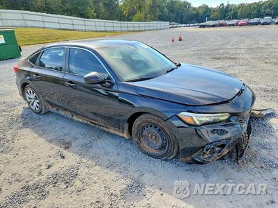 Czwarte zdjęcie samochodu z boku: 2023 HONDA CIVIC LX VIN:2HGFE2F2XPH540849 - miniatura