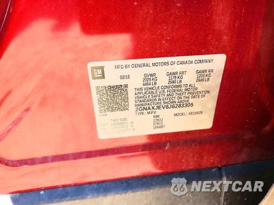 Zdjęcie 12 z 12 samochodu: 2018 CHEVROLET EQUINOX LT VIN:2GNAXJEV6J6283305 - miniatura