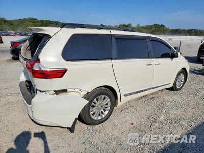 Trzecie zdjęcie samochodu z tyłu: 2017 TOYOTA SIENNA LTD VIN:5TDYZ3DC6HS845376 - miniatura