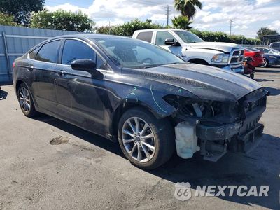 Czwarte zdjęcie samochodu z boku: 2017 FORD FUSION SE VIN:3FA6P0H74HR181094 - miniatura