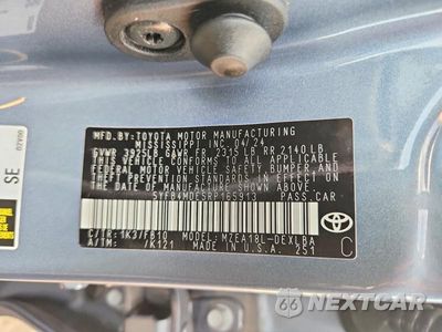 Zdjęcie 12 z 12 samochodu: 2024 TOYOTA COROLLA LE VIN:5YFB4MDE5RP165913 - miniatura