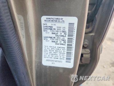 Zdjęcie 13 z 13 samochodu: 2001 NISSAN PATHFINDER SE VIN:JN8DR09YX1W576973 - miniatura