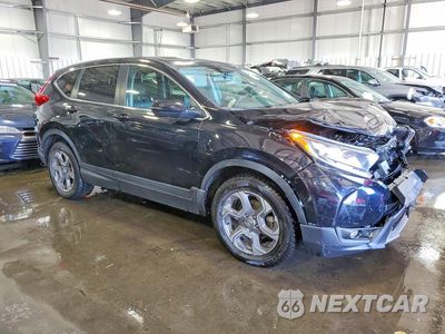 Czwarte zdjęcie samochodu z boku: 2019 HONDA CR-V EXL VIN:7FARW2H82KE009125 - miniatura