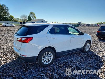 Trzecie zdjęcie samochodu z tyłu: 2019 CHEVROLET EQUINOX LT VIN:3GNAXJEV3KS599957 - miniatura