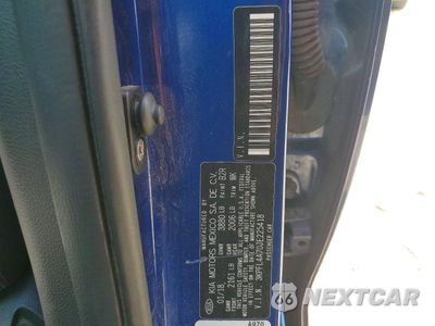 Zdjęcie 13 z 13 samochodu: 2018 KIA FORTE S VIN:3KPFL4A70JE225418 - miniatura