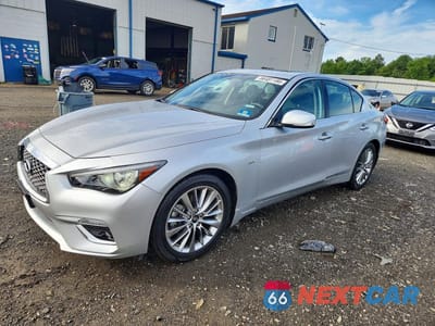 2018 INFINITI Q50 3.0T LUXE JN1EV7AR1JM439475 - główne zdjęcie licytacji z USA - miniatura