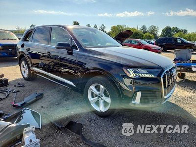 Czwarte zdjęcie samochodu z boku: 2024 AUDI Q7 PREMIUM PLUS VIN:WA1LCBF72RD009612 - miniatura