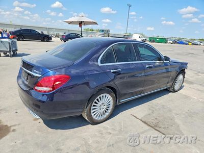 Trzecie zdjęcie samochodu z tyłu: 2017 MERCEDES-BENZ C 300 4MATIC VIN:55SWF4KB3HU193495 - miniatura