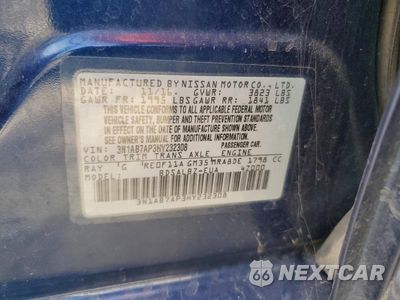 Zdjęcie 12 z 12 samochodu: 2017 NISSAN SENTRA S VIN:3N1AB7AP3HY232308 - miniatura