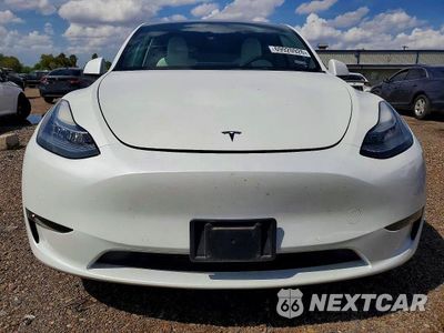Piąte zdjęcie samochodu w środku: 2021 TESLA MODEL Y VIN:5YJYGDEE2MF256321 - miniatura