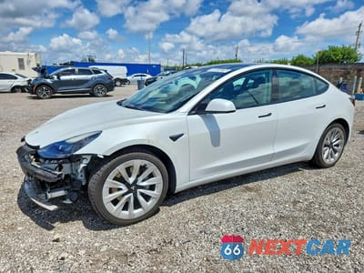 2022 TESLA MODEL 3 5YJ3E1EA2NF287324 - główne zdjęcie licytacji z USA - miniatura