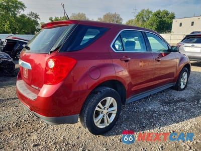 Trzecie zdjęcie samochodu z tyłu: 2010 CHEVROLET EQUINOX LS VIN:2CNALBEW2A6233001 - miniatura