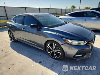 Czwarte zdjęcie samochodu z boku: 2020 NISSAN SENTRA SR VIN:3N1AB8DV9LY255813 - miniatura