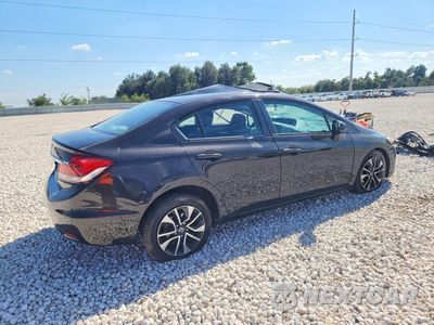 Trzecie zdjęcie samochodu z tyłu: 2013 HONDA CIVIC EX VIN:19XFB2F88DE009233 - miniatura