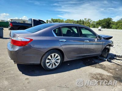 Trzecie zdjęcie samochodu z tyłu: 2015 HONDA ACCORD EXL VIN:1HGCR3F8XFA002215 - miniatura