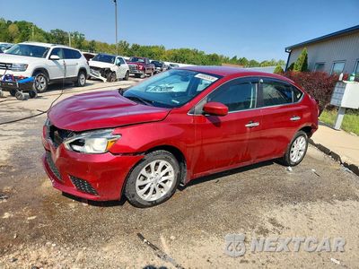 2019 NISSAN SENTRA SV 3N1AB7AP5KY328173 - główne zdjęcie licytacji z USA - miniatura