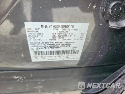Zdjęcie 13 z 13 samochodu: 2023 FORD EXPLORER XLT VIN:1FMSK7DH9PGB00705 - miniatura