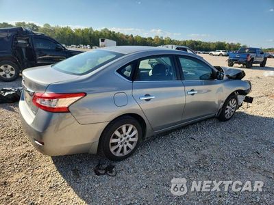 Trzecie zdjęcie samochodu z tyłu: 2014 NISSAN SENTRA S VIN:3N1AB7AP3EL614282 - miniatura