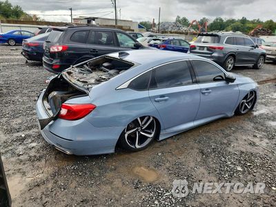 Trzecie zdjęcie samochodu z tyłu: 2021 HONDA ACCORD SPORT SE VIN:1HGCV1F46MA031222 - miniatura