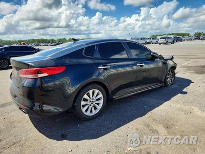Trzecie zdjęcie samochodu z tyłu: 2016 KIA OPTIMA LX VIN:5XXGT4L35GG059850 - miniatura