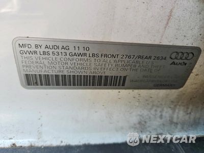 Zdjęcie 12 z 12 samochodu: 2011 AUDI A6 PREMIUM PLUS VIN:WAUFGAFB5BN041358 - miniatura