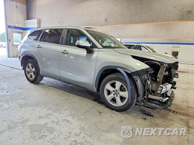 Czwarte zdjęcie samochodu z boku: 2023 TOYOTA HIGHLANDER L VIN:5TDKDRAH2PS047589 - miniatura
