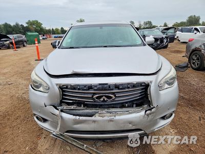 Piąte zdjęcie samochodu w środku: 2013 INFINITI JX35 BASE VIN:5N1AL0MM4DC312556 - miniatura