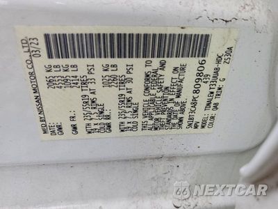 Zdjęcie 13 z 13 samochodu: 2023 NISSAN ROGUE SL VIN:5N1BT3CA8PC809806 - miniatura